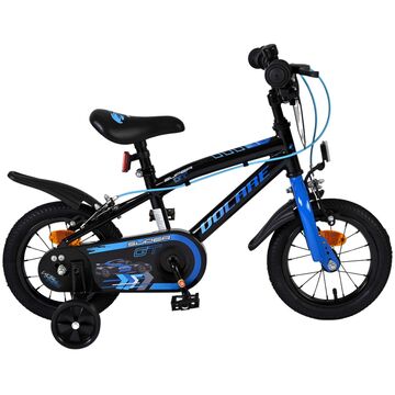 Volare Super GT Kinderfiets - Jongens - 12 inch - Blauw - Twee handremmen