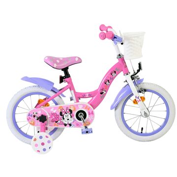 Disney Minnie Cutest Ever! Kinderfiets - Meisjes - 14 inch - Roze