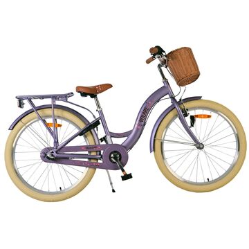 Volare Blossom Kinderfiets - Meisjes - 24 inch - Paars - 3 Versnellingen