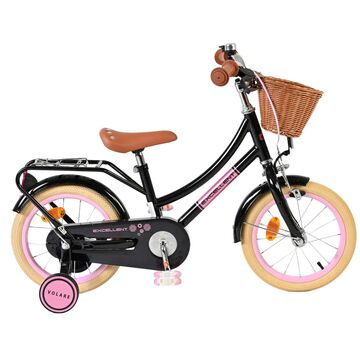 Volare Excellent Kinderfiets - Meisjes - 14 inch - Zwart
