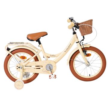 Volare Ashley Kinderfiets - Meisjes - 16 inch - Creme
