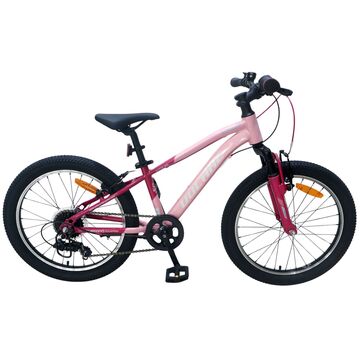 Volare Boost Kinderfiets - 24 inch - 21 Speed - Roze/Blauw