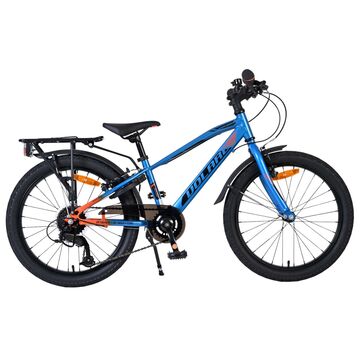 Volare Explorer Kinderfiets - Jongens - 24 inch - Blauw/Oranje - Nexus 3
