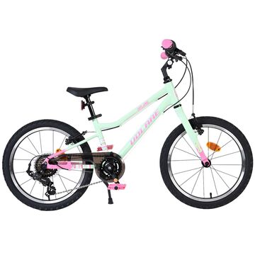 Volare Milano Kinderfiets - Meisjes - 18 inch - Nexus 3 - Mintgroen