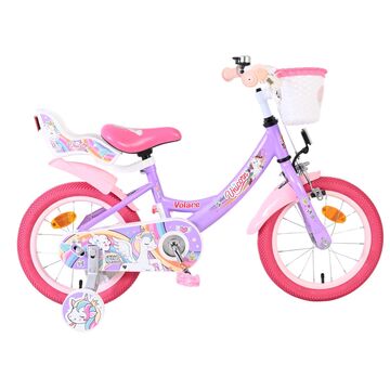Volare Unicorn Kinderfiets - Meisjes - 14 inch - Paars [CLONE]