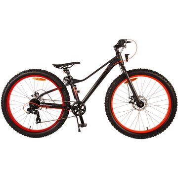 Volare Gradient Kinderfahrrad - Jungen - 26 Zoll - Schwarz Gelb Grün - 7-Gang - Prime Collection