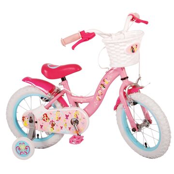 Disney Princess Kinderfahrrad - Mädchen - 14 Zoll - Rosa