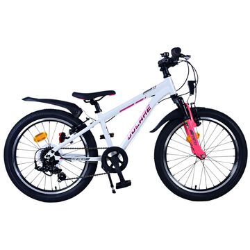 Volare XC Race Kinderfahrrad - 20 Zoll - 7-Gang - Weiß Pink
