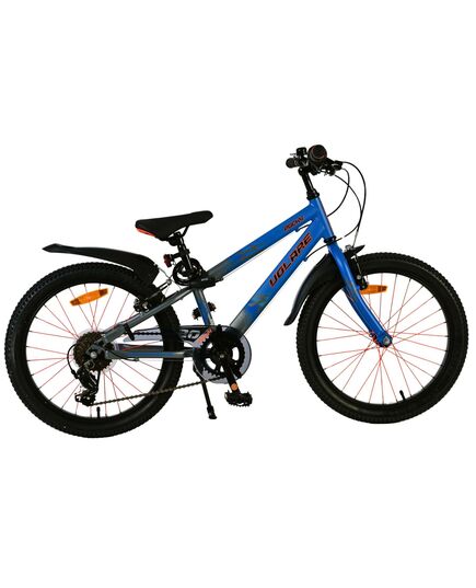 Volare Rocky Kinderfahrrad - 20 Zoll - 7 Gänge - Blau