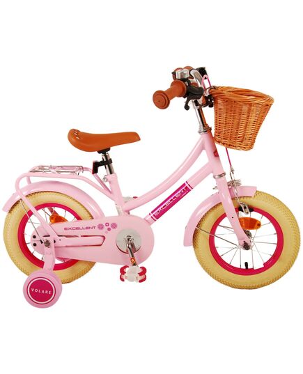 Volare Excellent Kinderfahrrad - Mädchen - 12 Zoll - Rosa [CLONE]