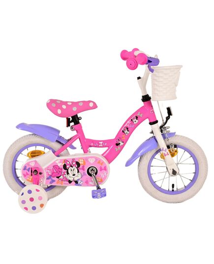 Minnie Kinderfahrrad - Mädchen - 12 Zoll - Rosa [CLONE]