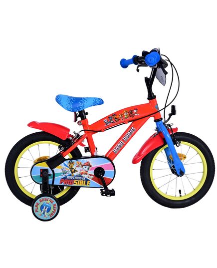 Paw Patrol Kinderfahrrad - Jungen - 14 Zoll - Blau - Zwei handbremsen [CLONE]