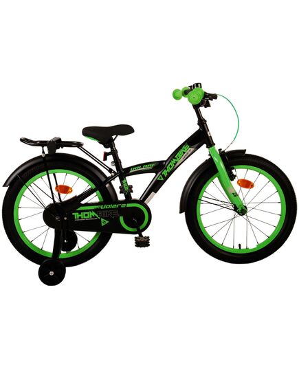 Volare Thombike Kinderfiets - Jongens - 18 inch - Zwart Groen