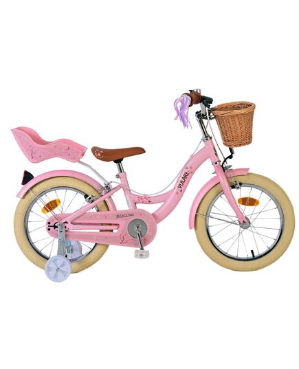 Volare Blossom Kinderfahrrad - Mädchen - 16 Zoll - Rosa - Zweihandbremsen [CLONE]