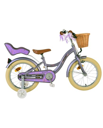 Volare Blossom Kinderfahrrad - Mädchen - 16 Zoll - Lila