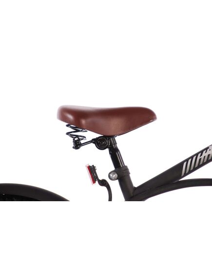 Volare Black Cruiser Kinderfahrrad - Jungen - 18 Zoll - Schwarz - 95% zusammengebaut