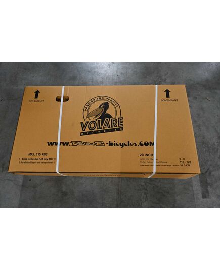 Volare Rocky Kinderfahrrad – 20 Zoll – Blau Schwarz – 85 % montiert – 6 Gänge – Prime Collection
