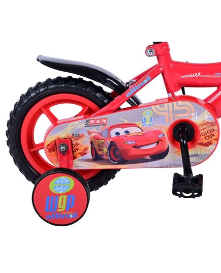 Disney Cars Kinderfahrrad - Jungen - 10 Zoll - Rot - Fester Gang