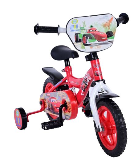Disney Cars Kinderfahrrad - Jungen - 10 Zoll - Rot - Fester Gang
