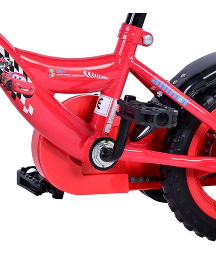Disney Cars Kinderfahrrad - Jungen - 10 Zoll - Rot - Fester Gang