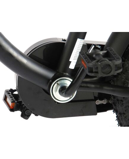 Volare Black Cruiser Kinderfahrrad - Jungen - 14 Zoll - Schwarz - 95% zusammengebaut
