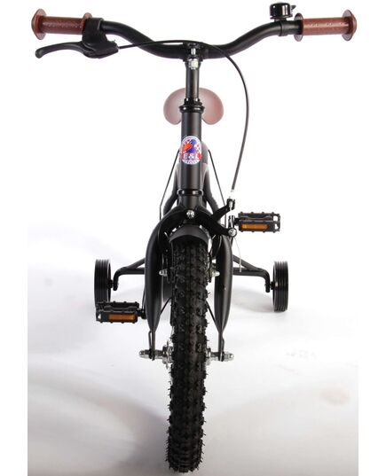 Volare Black Cruiser Kinderfahrrad - Jungen - 14 Zoll - Schwarz - 95% zusammengebaut