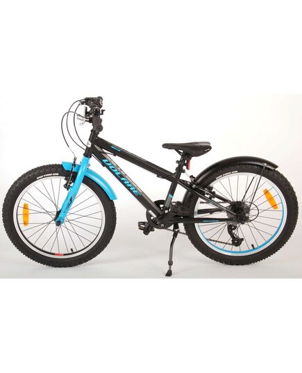 Volare Rocky Kinderfahrrad – 20 Zoll – Blau Schwarz – 85 % montiert – 6 Gänge – Prime Collection