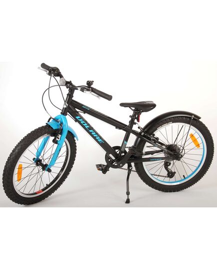 Volare Rocky Kinderfahrrad – 20 Zoll – Blau Schwarz – 85 % montiert – 6 Gänge – Prime Collection