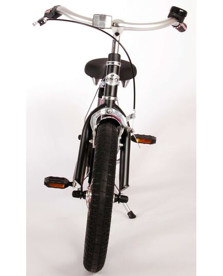 Volare Miracle Cruiser Kinderfahrrad - Mädchen - 16 Zoll - Mattschwarz - Prime Collection