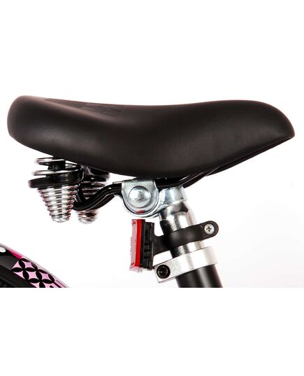 Volare Miracle Cruiser Kinderfahrrad - Mädchen - 16 Zoll - Mattschwarz - Prime Collection