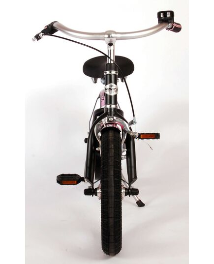 Volare Miracle Cruiser Kinderfahrrad - Mädchen - 14 Zoll - Mattschwarz - Prime Collection
