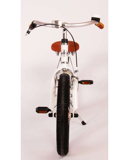 Volare Miracle Cruiser Kinderfahrrad - Mädchen - 16 Zoll - Weiß - Prime Collection