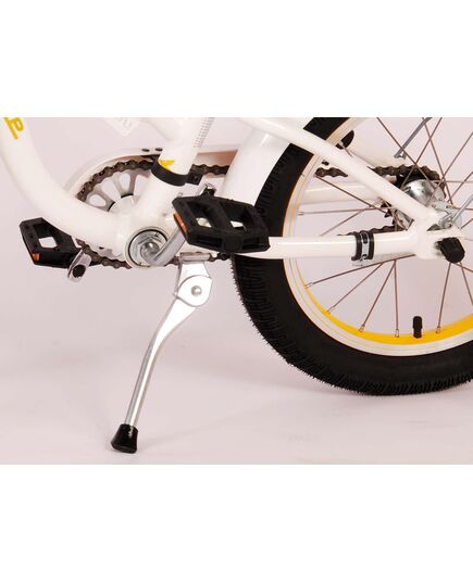 Volare Miracle Cruiser Kinderfahrrad - Mädchen - 16 Zoll - Weiß - Prime Collection