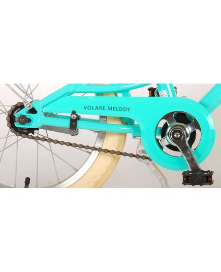 Volare Melody Kinderfahrrad - Mädchen - 16 Zoll - türkis - Prime Collection