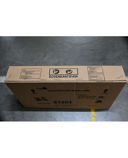 Volare Ashley Kinderfahrrad – Mädchen – 14 Zoll – Weiß – 95 % zusammengebaut