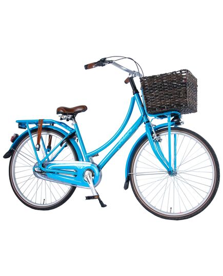 Geflochtener Fahrradkorb groß