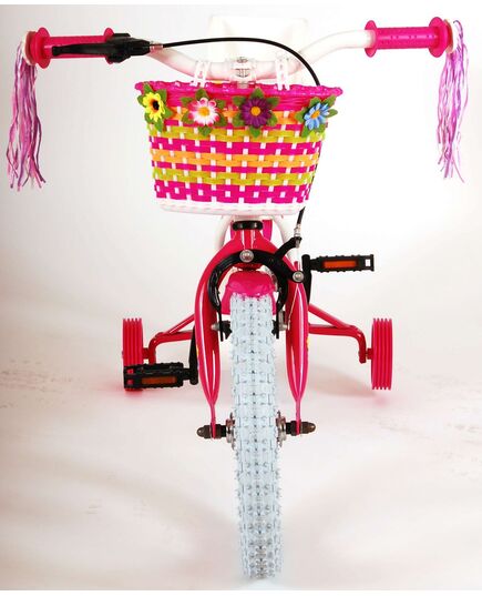 Volare Ashley Kinderfahrrad - Mädchen - 14 Zoll - Weiß - 95% zusammengebaut