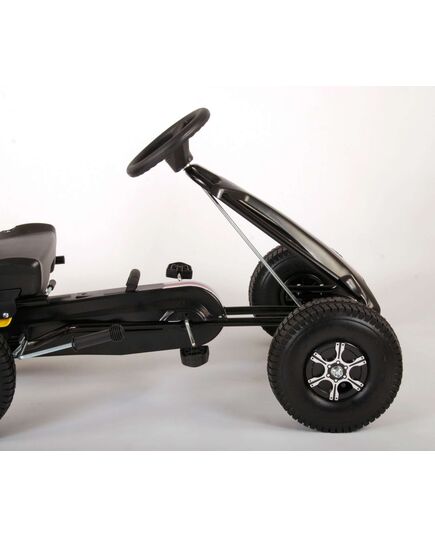 Volare Go-Kart-Rennwagen – Jungen – Groß – Luftreifen – Schwarz