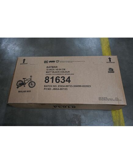 Batman Kinderfiets - Jongens - 16 inch - Zwart