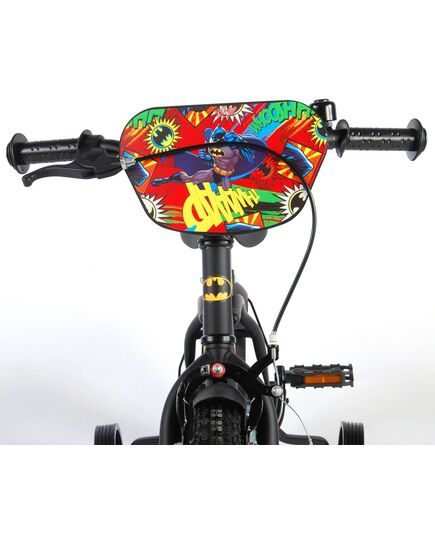 Batman Kinderfahrrad - Jungen - 12 Zoll - Schwarz