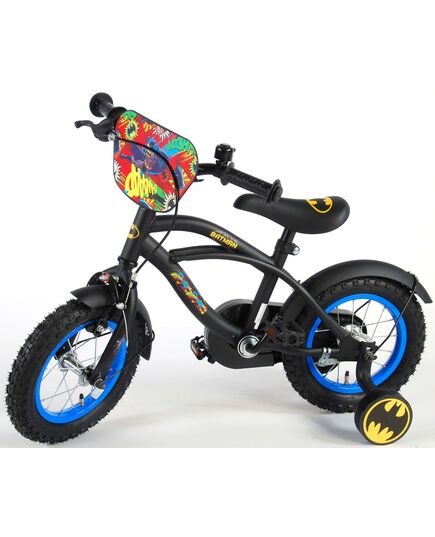 Batman Kinderfahrrad - Jungen - 12 Zoll - Schwarz