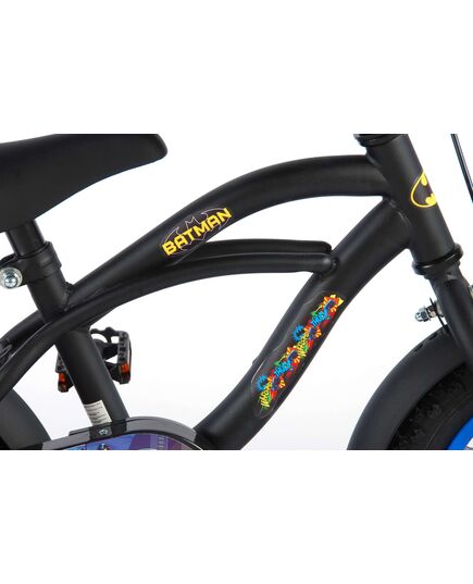 Batman Kinderfahrrad - Jungen - 12 Zoll - Schwarz