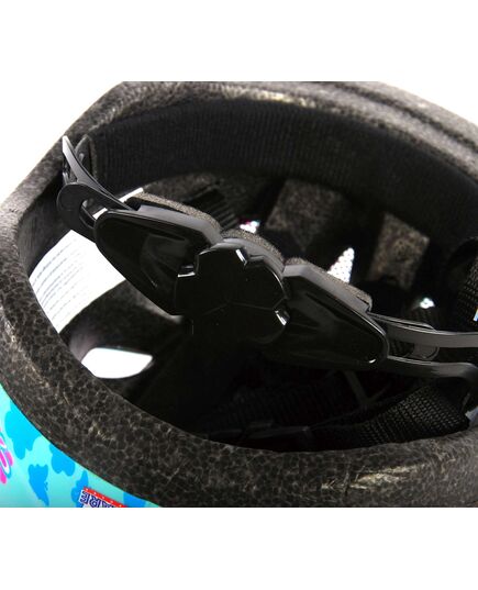 Volare Kinderfahrradhelm Grün Rosa Blumen XS 47-51 cm extra kleines Modell