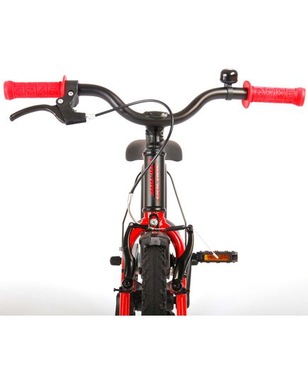 Volare Blaster Kinderfahrrad - Jungen - 16 Zoll - Schwarz Rot - Prime Collection