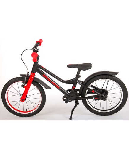 Volare Blaster Kinderfahrrad - Jungen - 16 Zoll - Schwarz Rot - Prime Collection