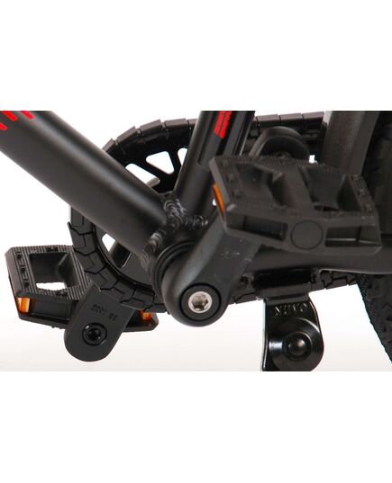 Volare Blaster Kinderfahrrad - Jungen - 16 Zoll - Schwarz Rot - Prime Collection