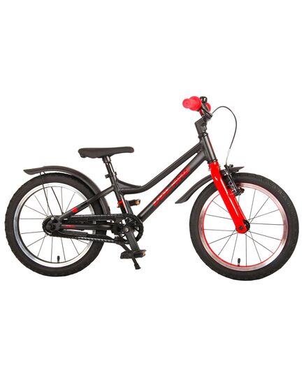 Volare Blaster Kinderfahrrad - Jungen - 16 Zoll - Schwarz Rot - Prime Collection