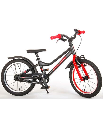Volare Blaster Kinderfahrrad - Jungen - 16 Zoll - Schwarz Rot - Prime Collection
