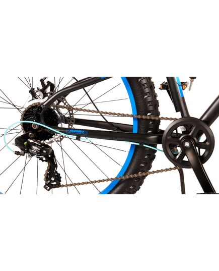 Volare Gradient Kinderfahrrad - Jungen - 26 Zoll - Schwarz Blau - 7-Gang - Prime Collection