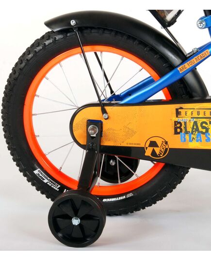 NERF Kinderfahrrad - Jungen - 16 Zoll - Satinblau